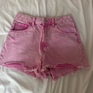 Primark Pink Jean Shorts for Women